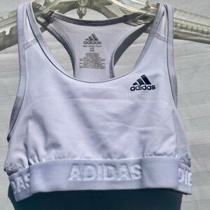 Adidas White Performance Sports Top